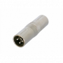 Neutrik Adaptateur 3 poles XLR male-XLR male