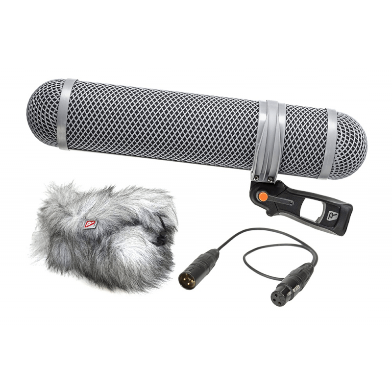 Rycote Kit Bonnette Super-Shield Suspension+Windjammer+câble taille M