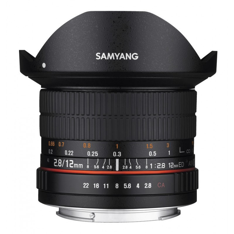 Samyang Objectif 12mm F2.8 ED AS NCS Fisheye Canon