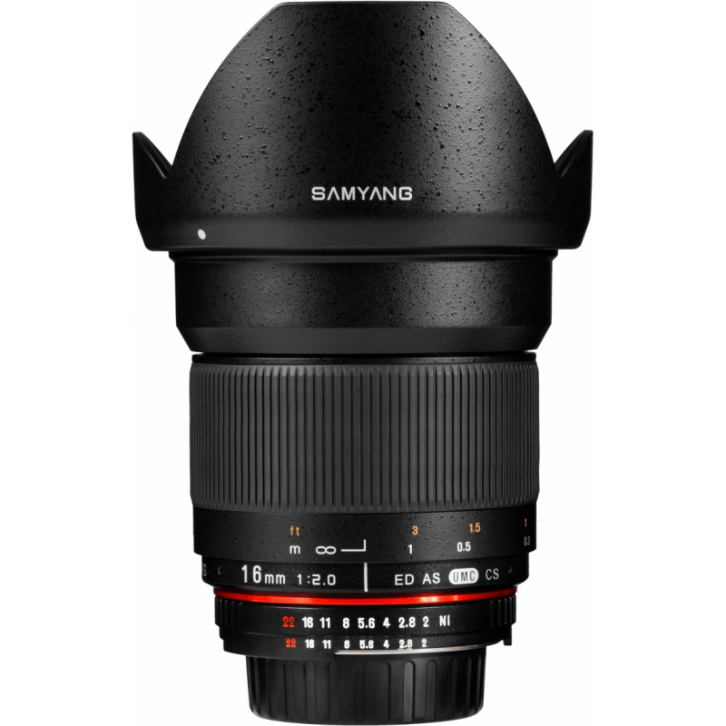 Samyang Objectif 16mm F2 ED AS UMC CS Sony E