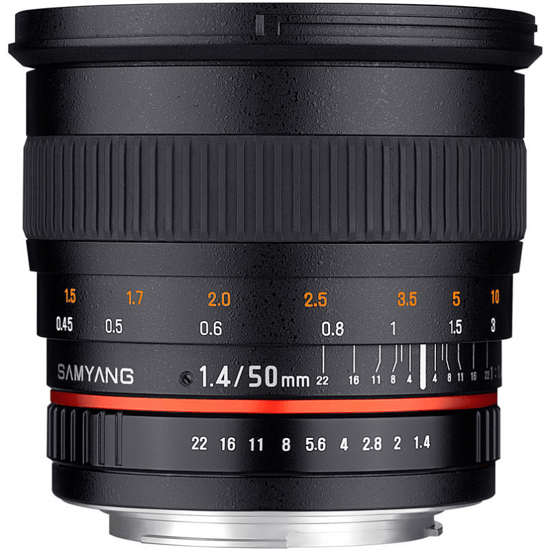 Samyang Objectif 50mm F1.4 AS UMC Canon