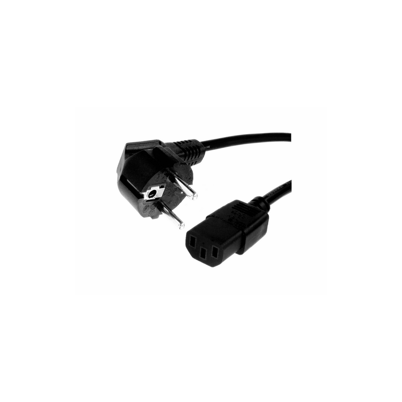 Erard Cordon alimentation 2P+T/IEC noir MF 1.8m