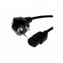 Erard Cordon alimentation 2P+T/IEC noir MF 1.8m