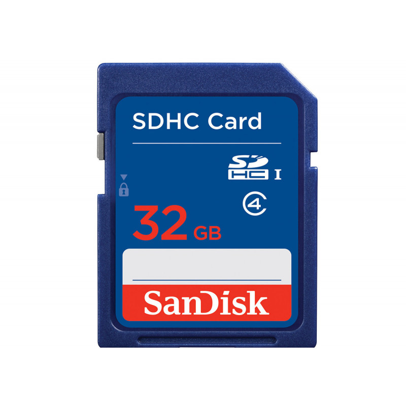 SanDisk Carte SDHC Standard 32Go Classe 4