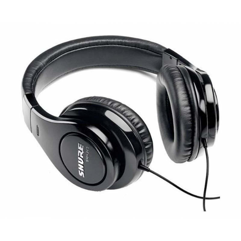 Shure Casque SRH240A-BK Nomade fermé