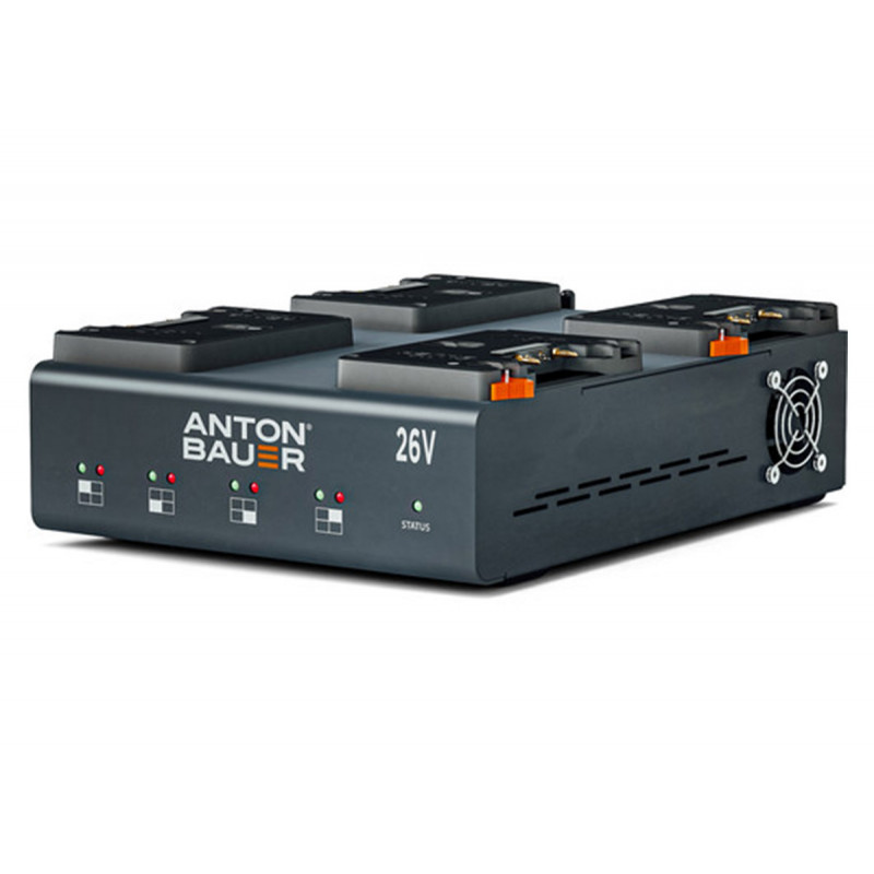 Anton Bauer 26VLP4, 4 Position Gold Mount Plus Charger