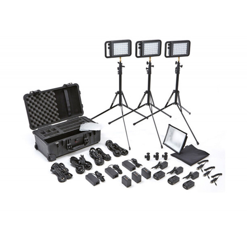 Litepanels Litepanels Lykos+ BiColor Flight Kit