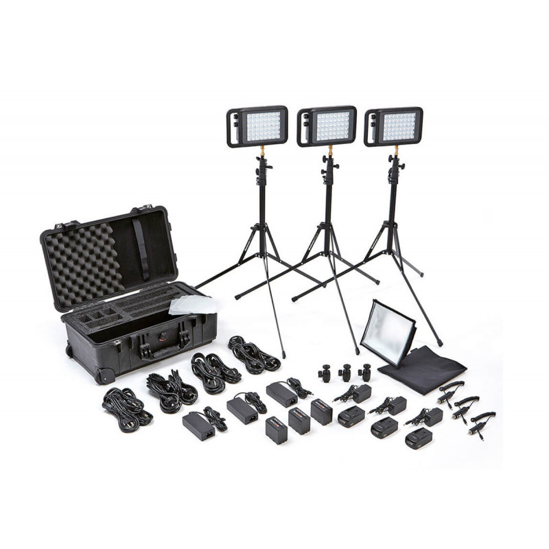 Litepanels Litepanels Lykos+ BiColor Flight Kit