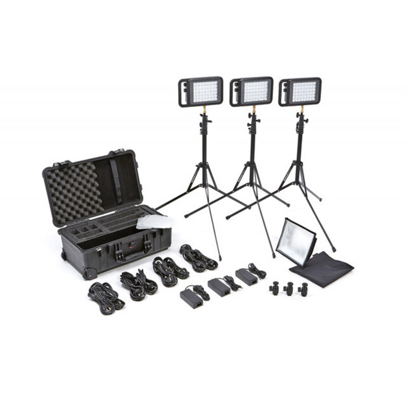 Litepanels Litepanels Lykos+ BiColor Flight Kit