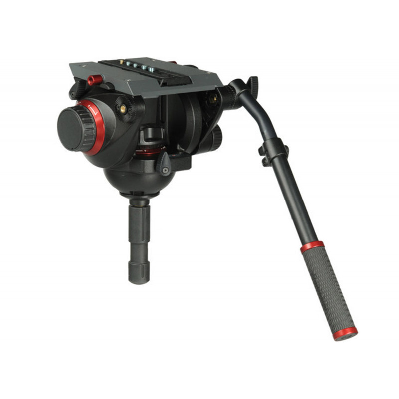 Manfrotto Rotule video 509 Pro et Trépied Fast Twin 645 Alu