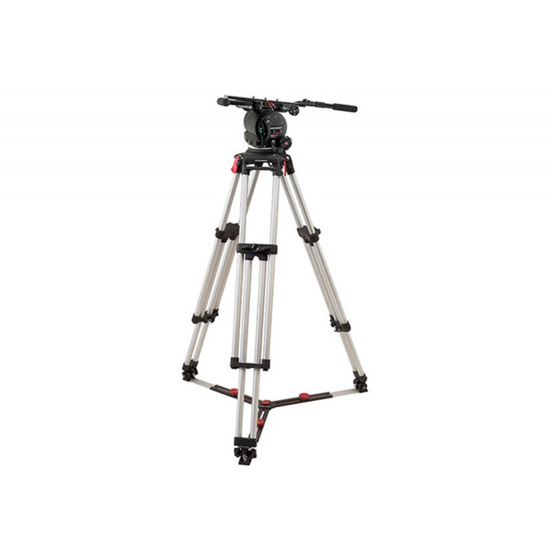 Oconnor 120EX head & Cine Mitchell tripod with floor spreader