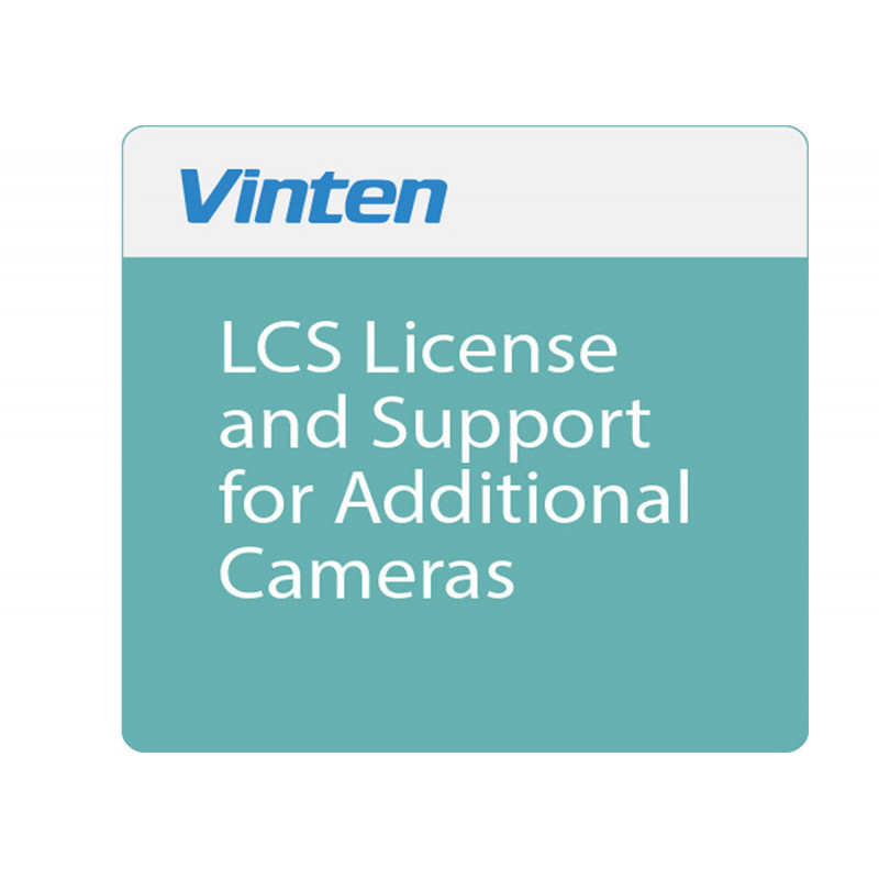 Vinten LCS license for additional cameras  V4042-8003