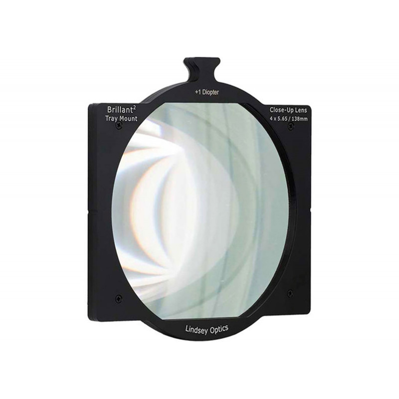 Lindsey 4"x5.65" +1 Diopter Brilliant Tray Mount Close-Up Lens