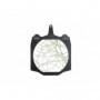 Lindsey Brilliant 4x5.65" Rota-Streak GREEN Confetti