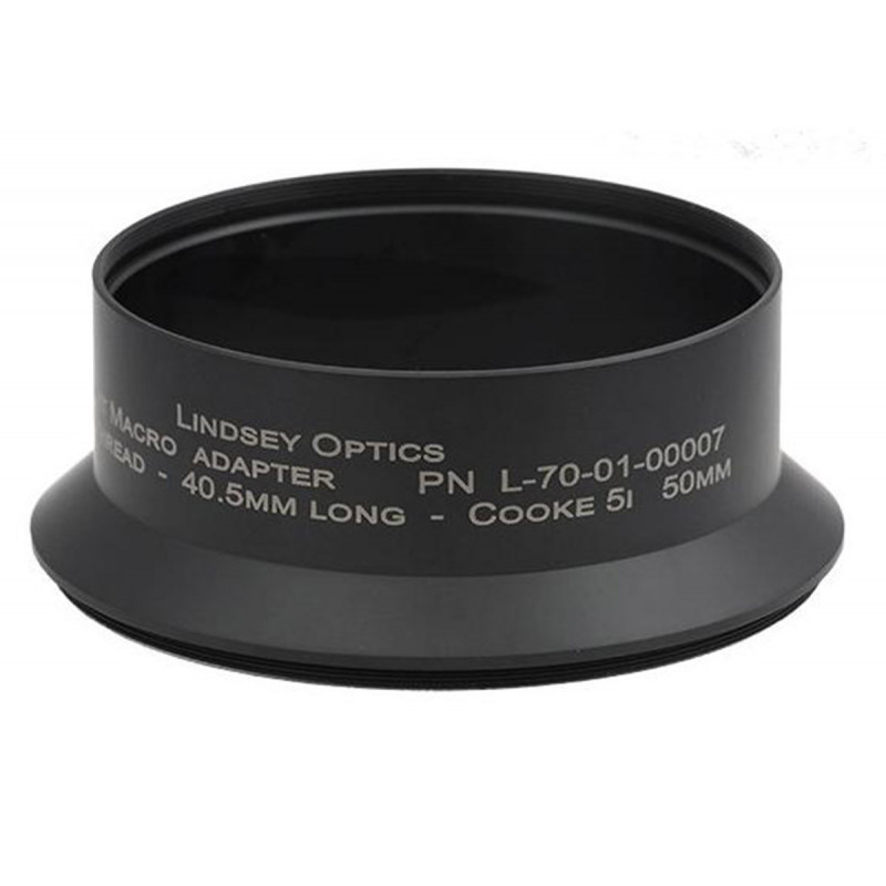 Lindsey Brilliant Adapter - M105 x 0.75 x 44.5L - Cooke 5i 50mm