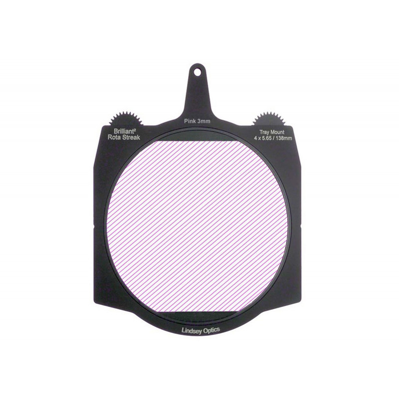 Lindsey Brilliant 4x5.65" Rota-Streak PINK 3mm