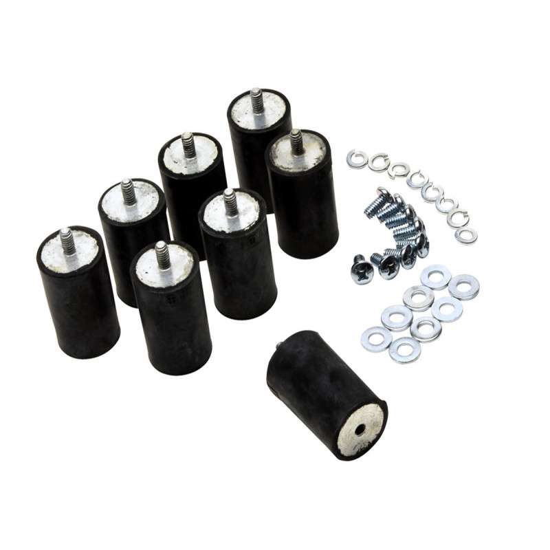 SKB kit de 8 amortisseurs elastomere pour shock racks SKB