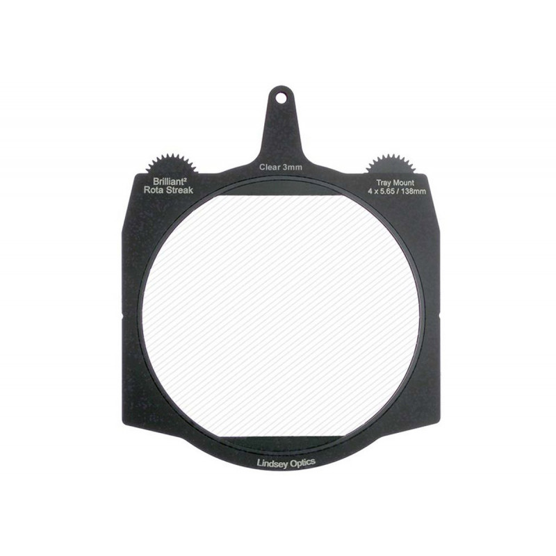 Lindsey Brilliant 4x5.65" Rota-Streak CLEAR 3mm