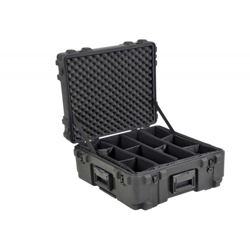 SKB mil-standard 222212 noire avec cloisons avec trolley