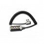 IndiPro Coiled 4-Way D-Tap Splitter Cable Converter