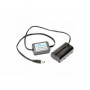 IndiPro 2.5mm Male Power Cable to Sony L-Series Dummy Battery