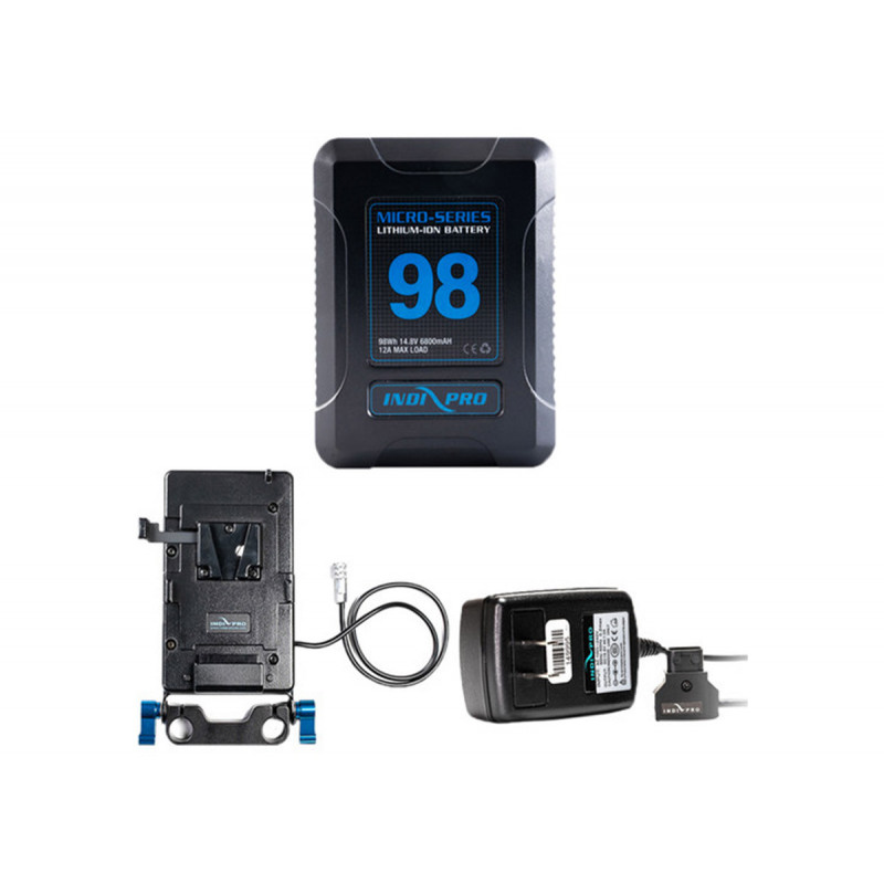 IndiPro Tools Micro-Series 98Wh V-Mount Blackmagic Pocket
