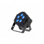 American DJ 5PX HEX Par à LED 5 x 12 W RGBAW + UV et protection Noir