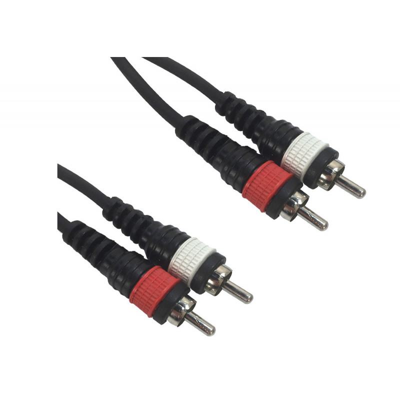 American DJ AC-R/1 RCA cable de 2 RCA de 1 mètre (cinch)