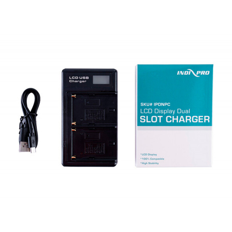 IndiPro Indipro NP-F Series Dual Battery Charger