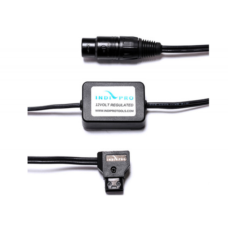 IndiPro D-Tap Converter with 4-Pin Neutrik XLR Connector