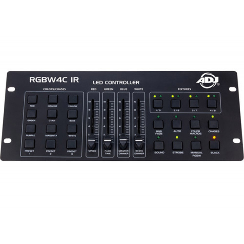 American DJ RGBW 4C IR Contrôleur DMX LED RGB RGBW et RGBA à 32 canau