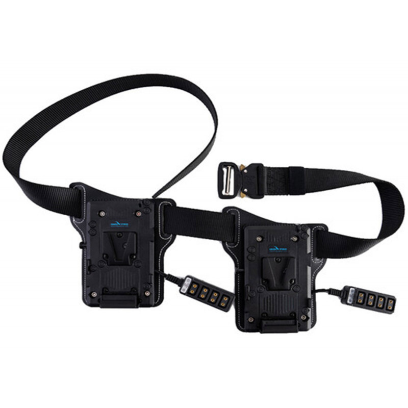 IndiPro Dual V-Mount Battery Belt w/ 10-way D-Tap Outputs