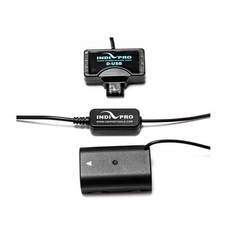IndiPro Tri-Tap to Panasonic DMW-BLF19 Type Dummy Battery