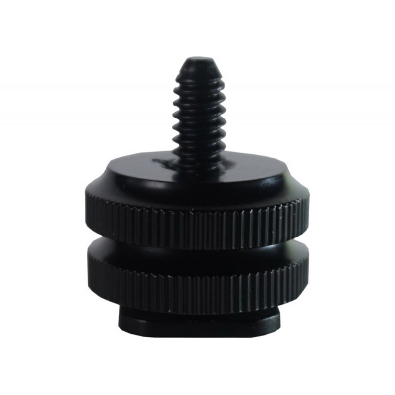 IndiPro Hot Shoe to 1/4"-20 Male Post Adapter