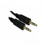 Tesca cordon jack 3.5 stereo Male /Male en 0,50M