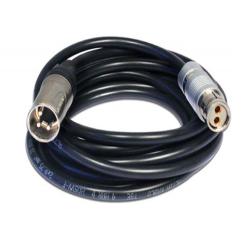 Hawk-Woods - XLR 3-pin (mâle)-Connecteur Arri Alexa Fischer 2-pin 3m