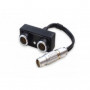 Hawk-Woods - Adaptateur Arri Amira/Mini - Lemo 8-pin - 2x Lemo 8-pin