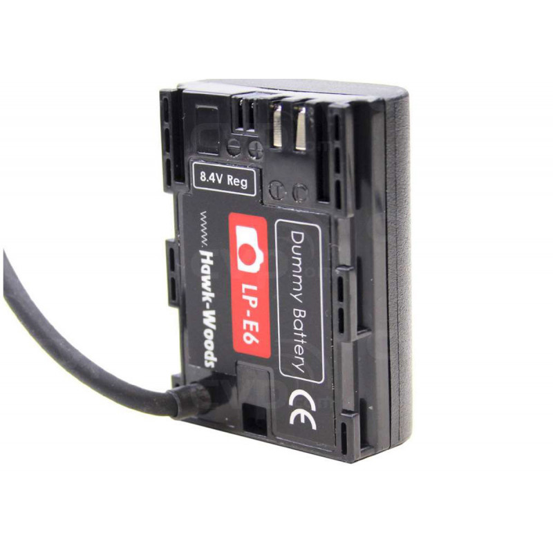 Hawk-Woods - Power-Con 2-pin (male) — Canon 5D dummy 70cm 8V