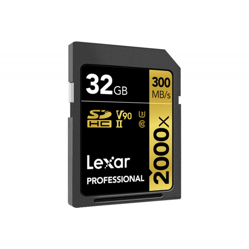 Lexar SDHC 32GB 2000x Professional UHS-II (U3) Class 10