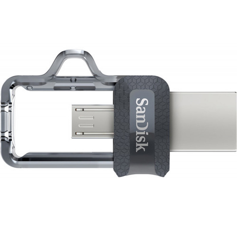 SanDisk Clé USB/Micro-USB 3.0 Ultra Dual Drive m3.0 128Go OTG 150MB/s