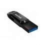 SanDisk Clé USB/Type-C 3.1 Gen1 Ultra Dual Drive Go 64Go 150MB/s Noir