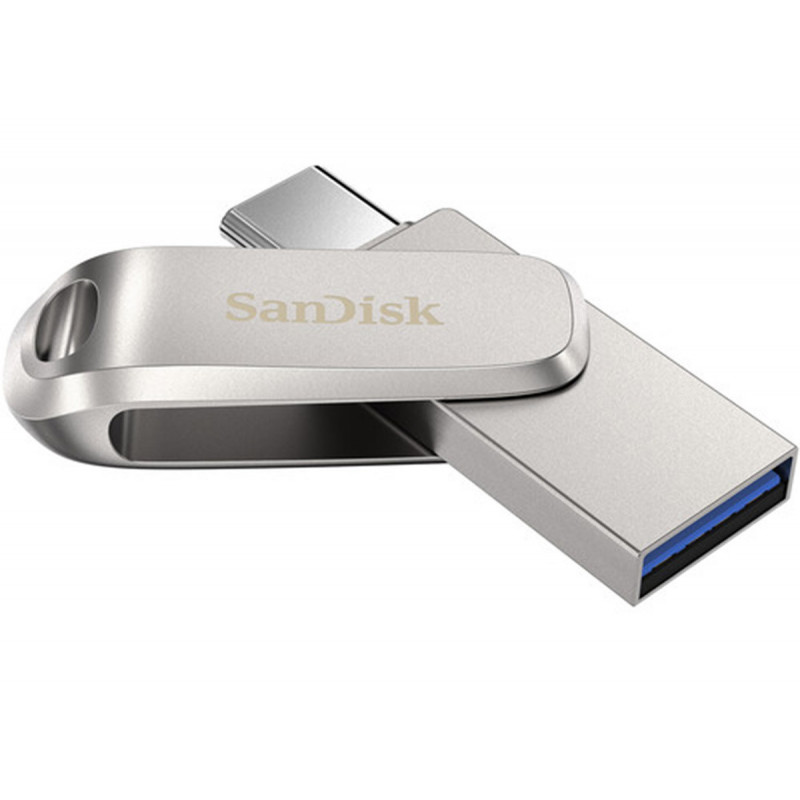 SanDisk Clé USB/Type-C 3.1 Gen1 Ultra Dual Drive Luxe 32Go 150MB/s Ar