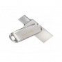 SanDisk Clé USB/Type-C 3.1 Gen1 Ultra Dual Drive Luxe 256Go 150MB/s A