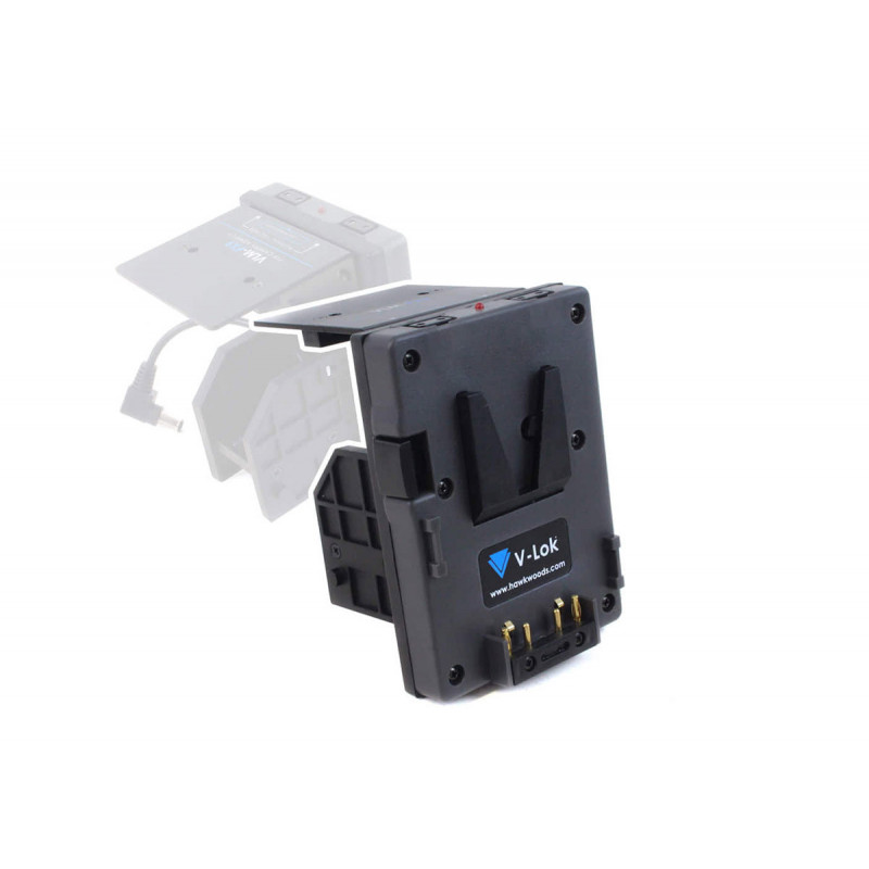 Hawk-Woods VLM-FX9-15 Adaptateur V-Lock pour FX9 (2 x D-Tap)