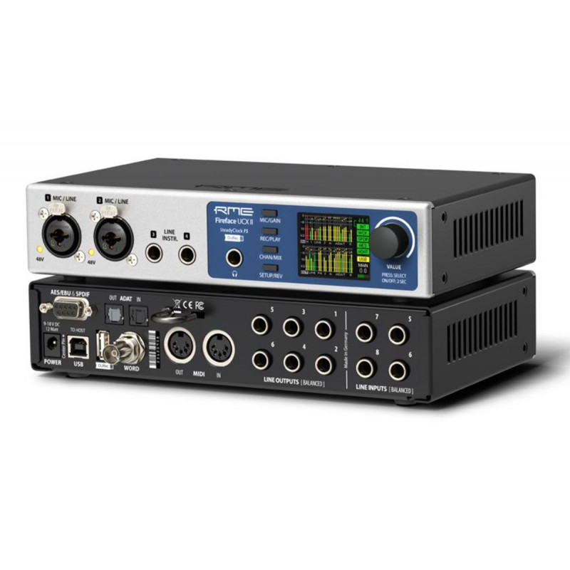 RME Fireface UCX II Interface audio USB 40 canaux