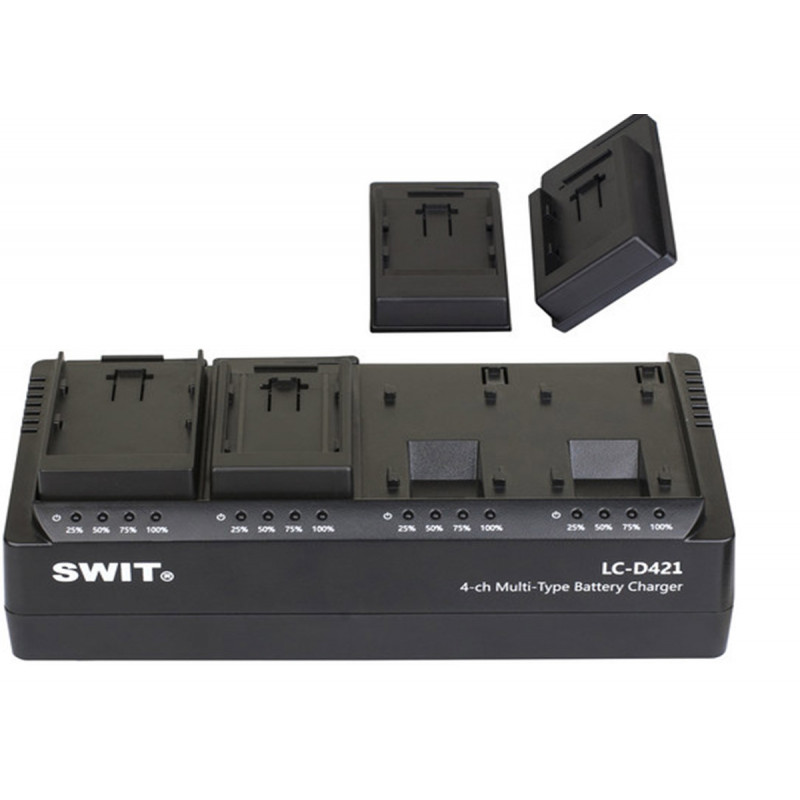 Swit LC-D421 Chargeur Multi-Type sans plaque