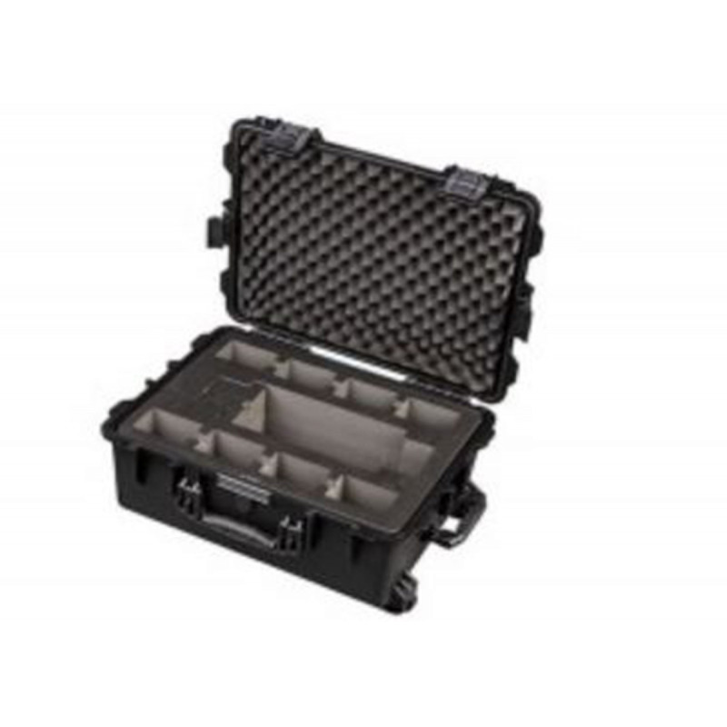 Swit PA-B801 Valise à roulettes pour 8 batteries et 1 chargeur 4 voix