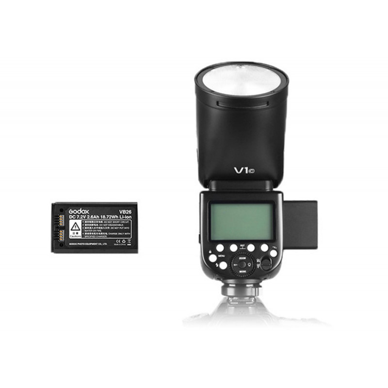 Godox V1O - Round head flash with battery for Oly/Pan