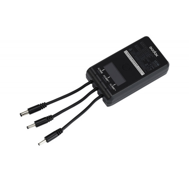 Godox UC46 Chargeur USB pour WB400P, WB87, WB26 ( charge simultanée)