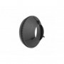 Bright Tangerine Black Hole Bague d'adaptation en Caoutchouc - 114mm